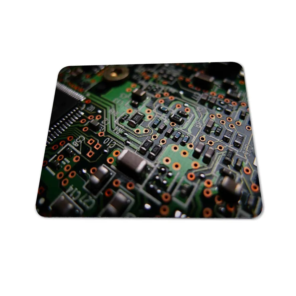 

congsipad Electronic Circuit Retro News Sell New Small Size Mouse Pad Non-Skid Rubber Pad 220mmX180mmX2mm and 250mmx290mmx2mm