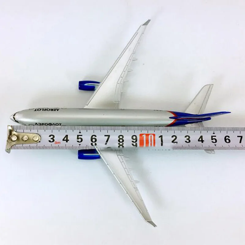 1:400 Air Россия самолет Airbus A330-200 модель с основанием 16 см сплав самолет коллекционный дисплей игрушка модель Коллекция