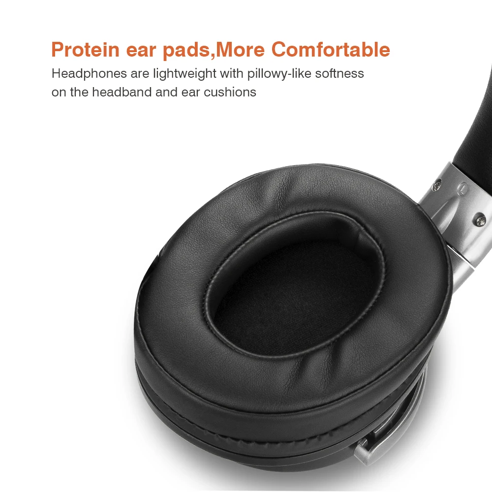 Mixcder E7 Active Noise Cancelling Wireless Bluetooth Headphones with Mic Hi Fi Stereo Headset Deep Bass Over Ear Headphone