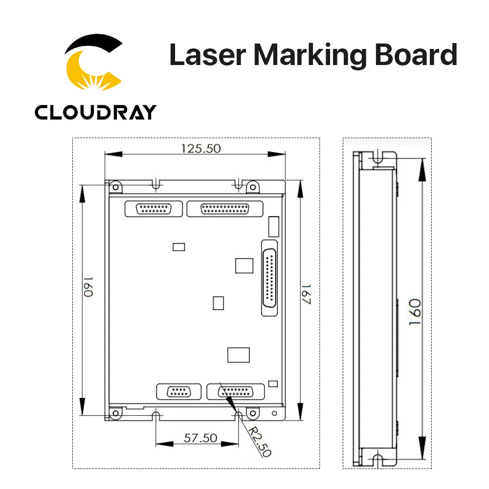 Лазерная маркировочная машина Cloudray JCZ контроллер карты памяти/яркости для