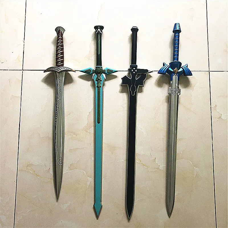 80cm 1:1 Cosplay Sword skySword Art Online SAO Movie Lord of The Rings The Hobbit Frodo Baggins Sting Sword Kids Gift Safety PU