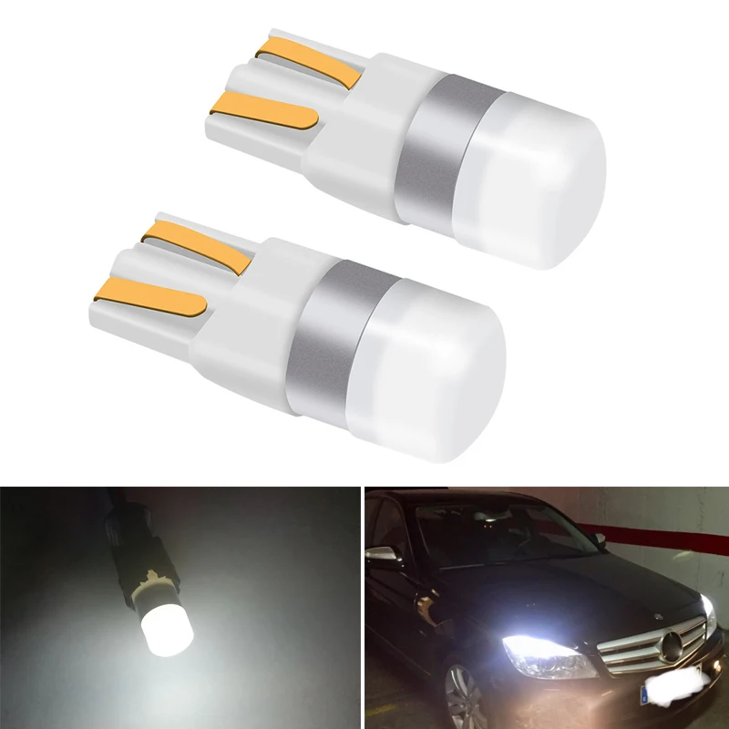 2x T10 W5W LED Canbus 168 194 автомобильный габаритный парковочный фонарь для Mercedes Benz W203 W210 W211