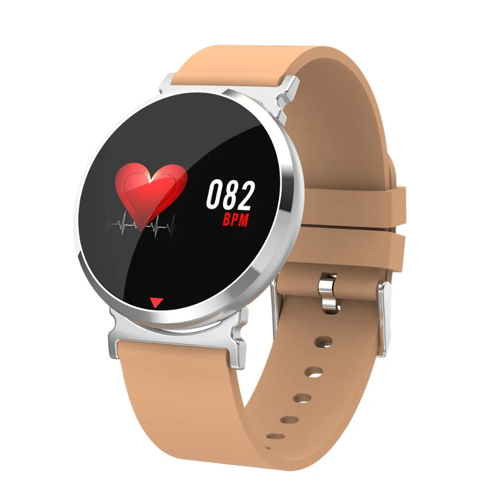 

New Business Fashion 0.96 Color Screen Smart Bracelet Fitness Tracker Pedometer Sleep Heart Rate Blood Pressure for Samsung LG