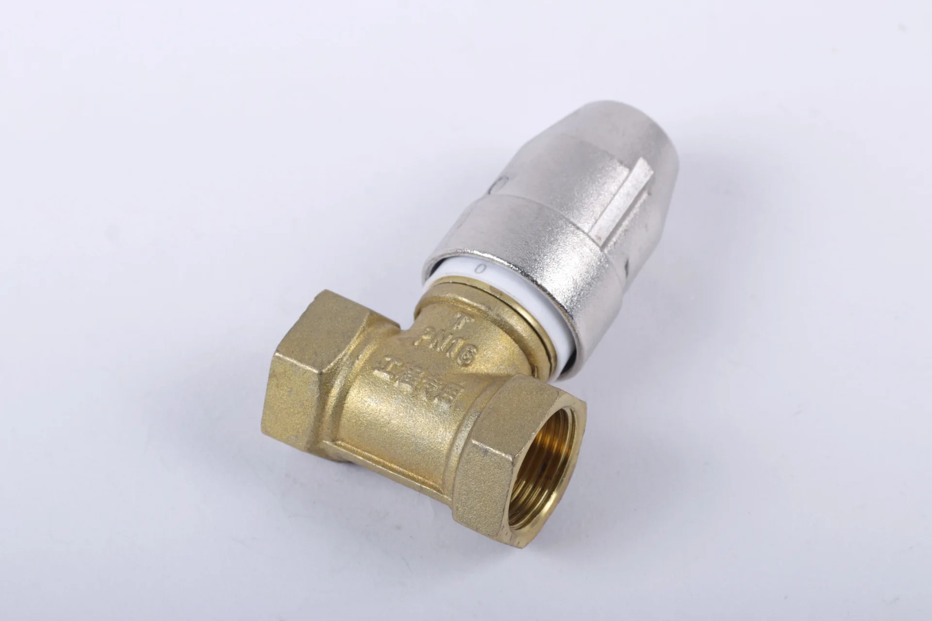 Клапан ручного управления DN25 латунь магнитный замок клапана ключ масштаба поток воды yuhuan медь клапан Прямая продажа с фабрики