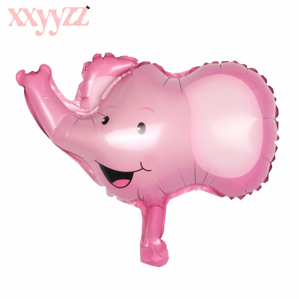 XXYYZZ Free Shipping New Mini Cartoon Animal Baby Cake Aluminum Balloons Birthday Party Balloons Wholesale Children's Toys - Цвет: A-010