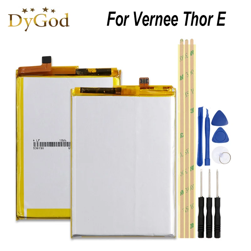 Аккумулятор MTK6753 для Vernee Thor E 5020 мАч большой емкости мобильный телефон запасной