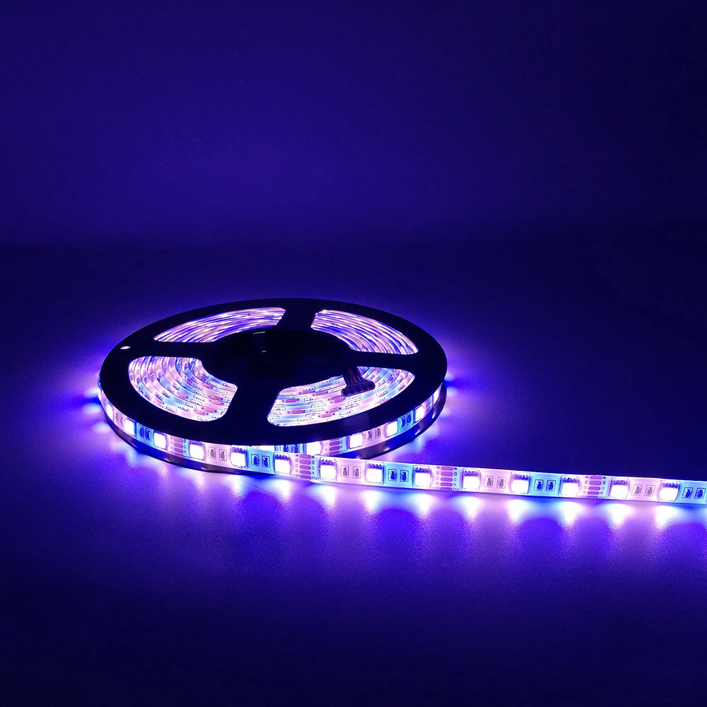 5 м 4 в 1 RGBW RGBWW Светодиодная лента 5050 DC 12V Гибкая лампа RGB + белый/RGB теплый белый