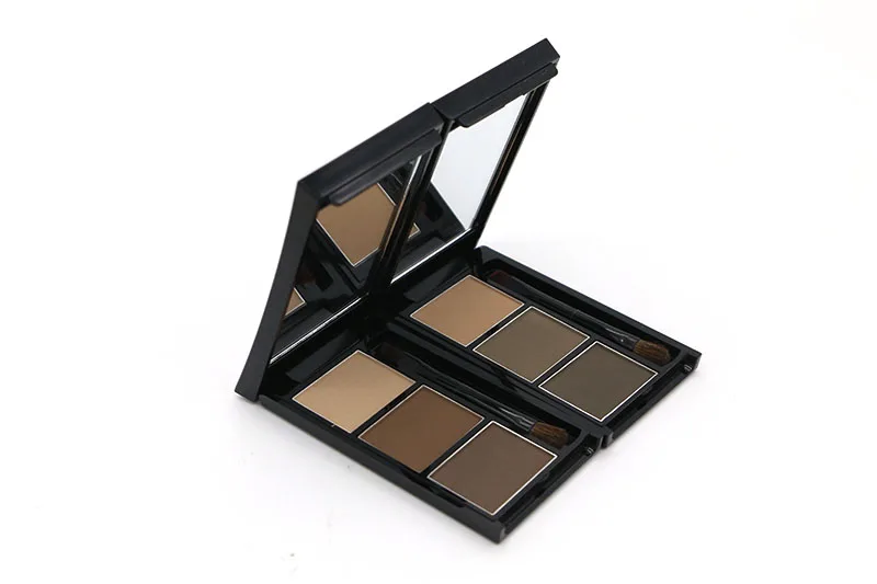 AMIIR Eyebrow Enhancer Professional Eye Brow Makeup 3 Color Waterproof Eyebrow Powder Eye Shadow Eyebrow Make Up Palette Set (2)