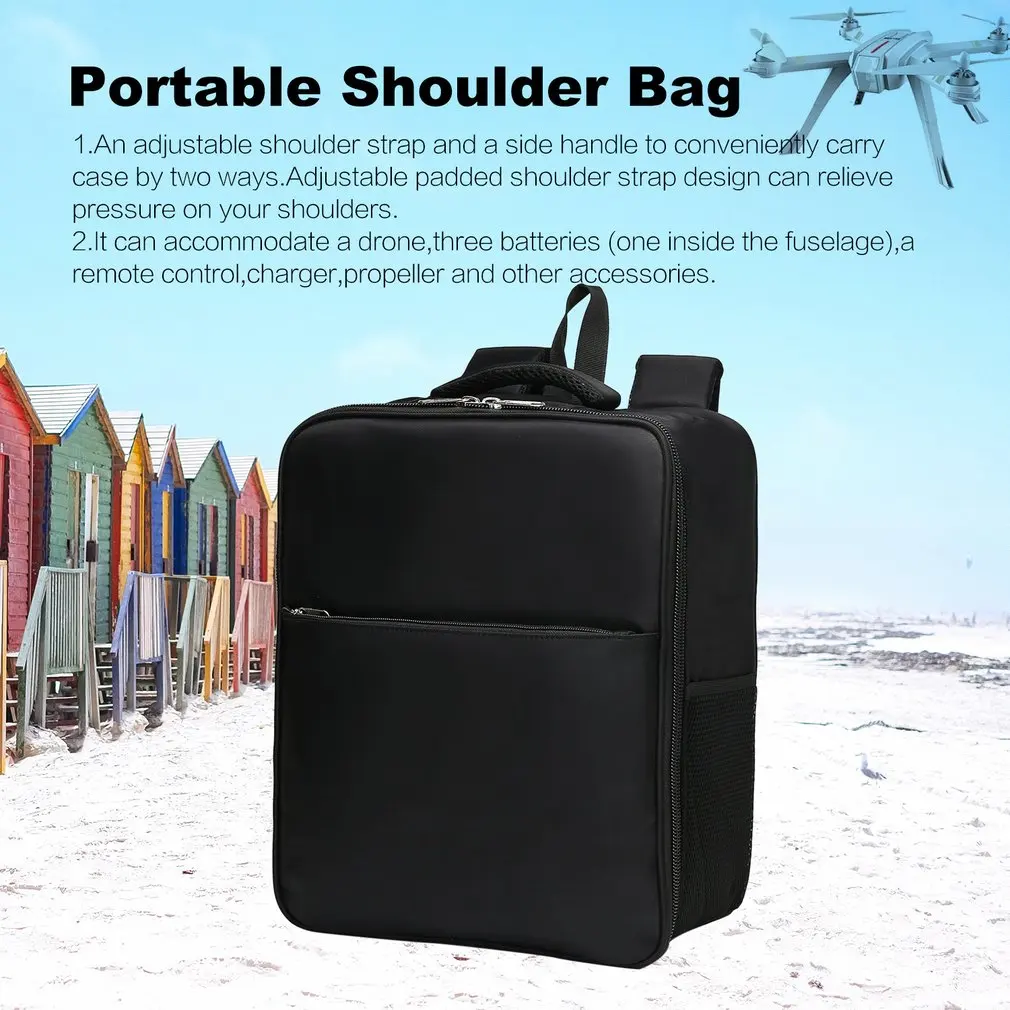 

Waterproof Outdoor Bag Portable Shoulder Bag Drone Aircraft Storage Case Multi-function Suitcase Backpack For MJX B3 PRO