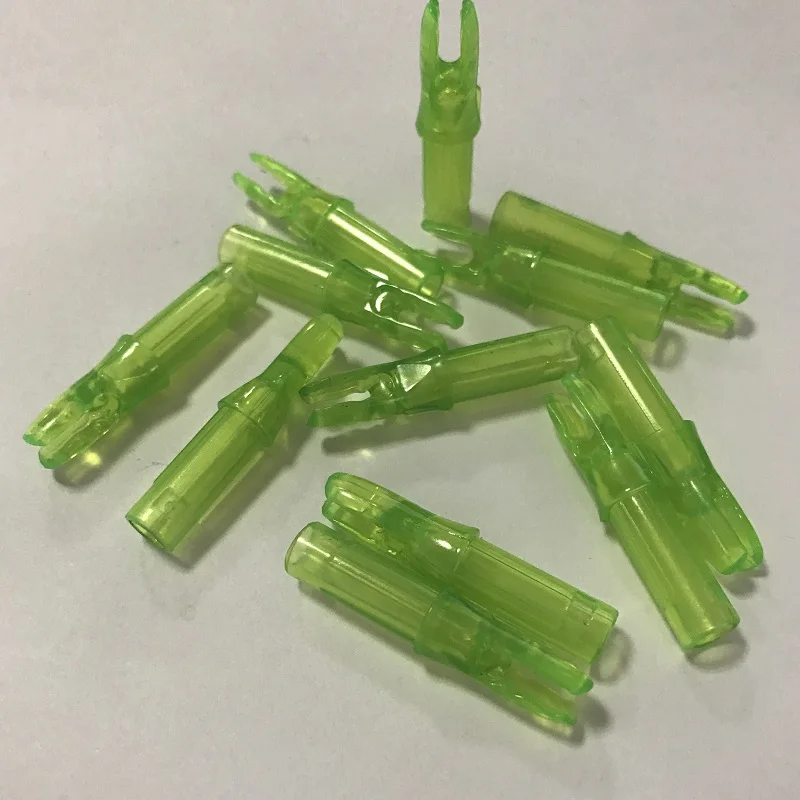 12 шт. в упаковке ID6.2mm OD7.6mm внутренний стрелки носки для древко стрелы стрельба из