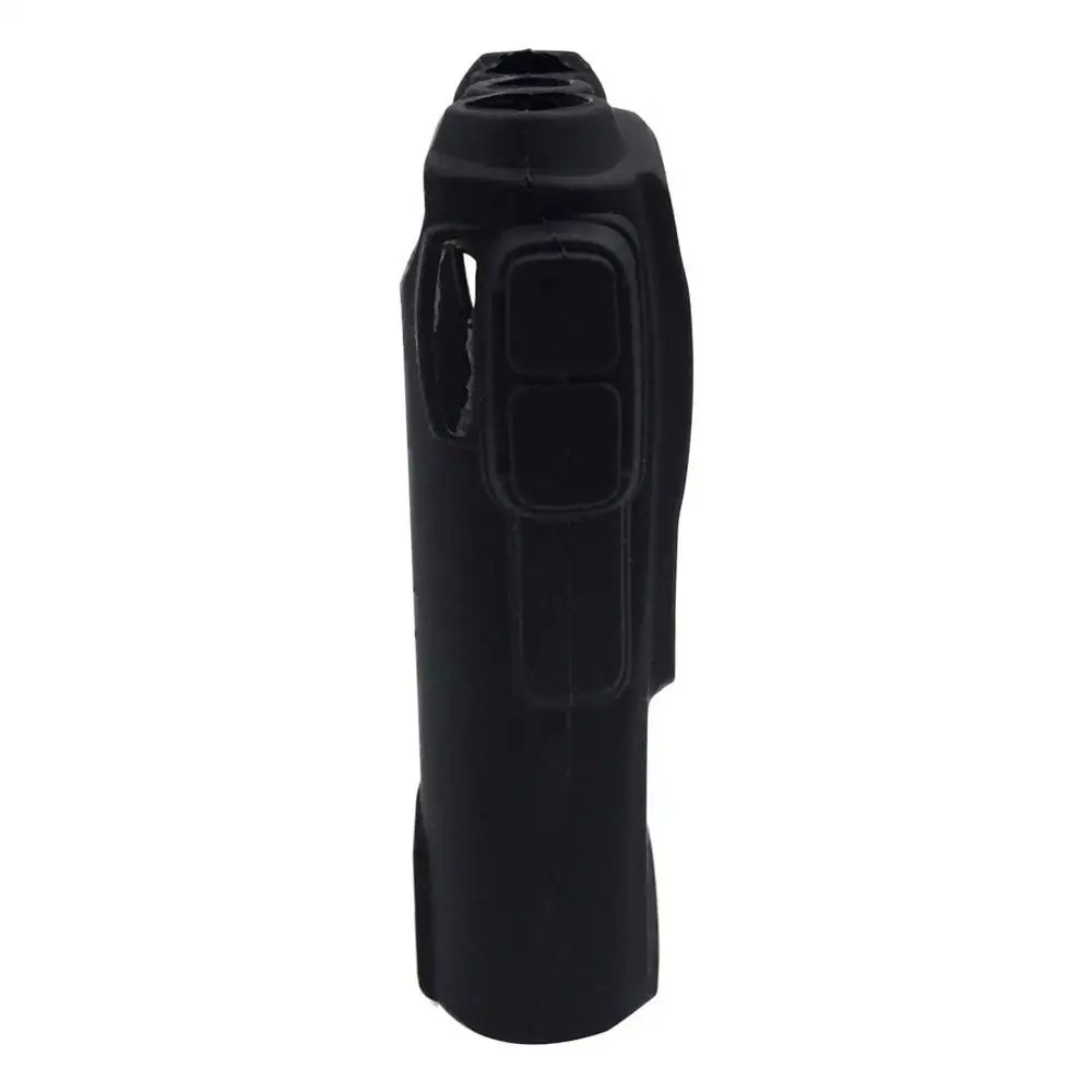 2 шт. резиновый чехол UV82 Walkie Talkie Черный силиконовый пылезащитный износостойкий