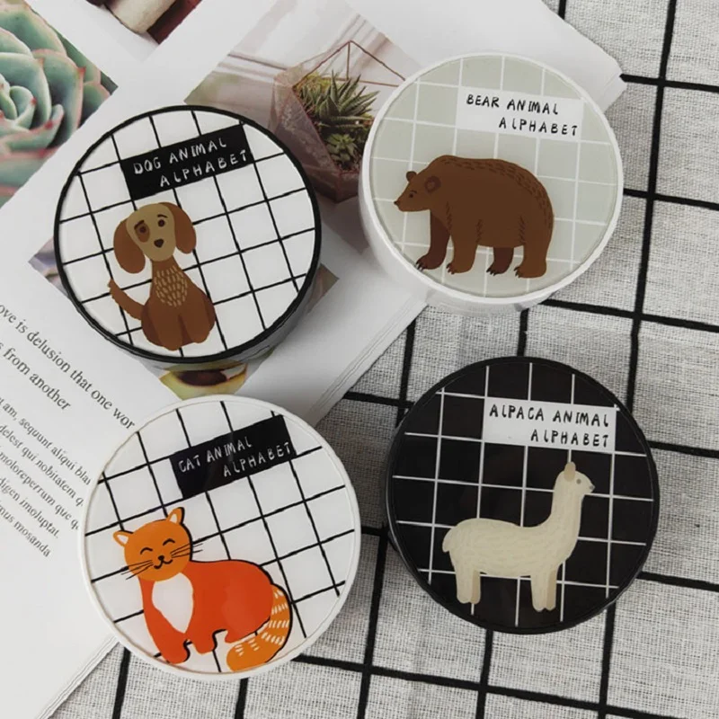 

Cute Cartoon Animal Eye Contact Lenses Storage Lens Box for Student Glasses Accessories Portable Lens Case Containers for Lenses