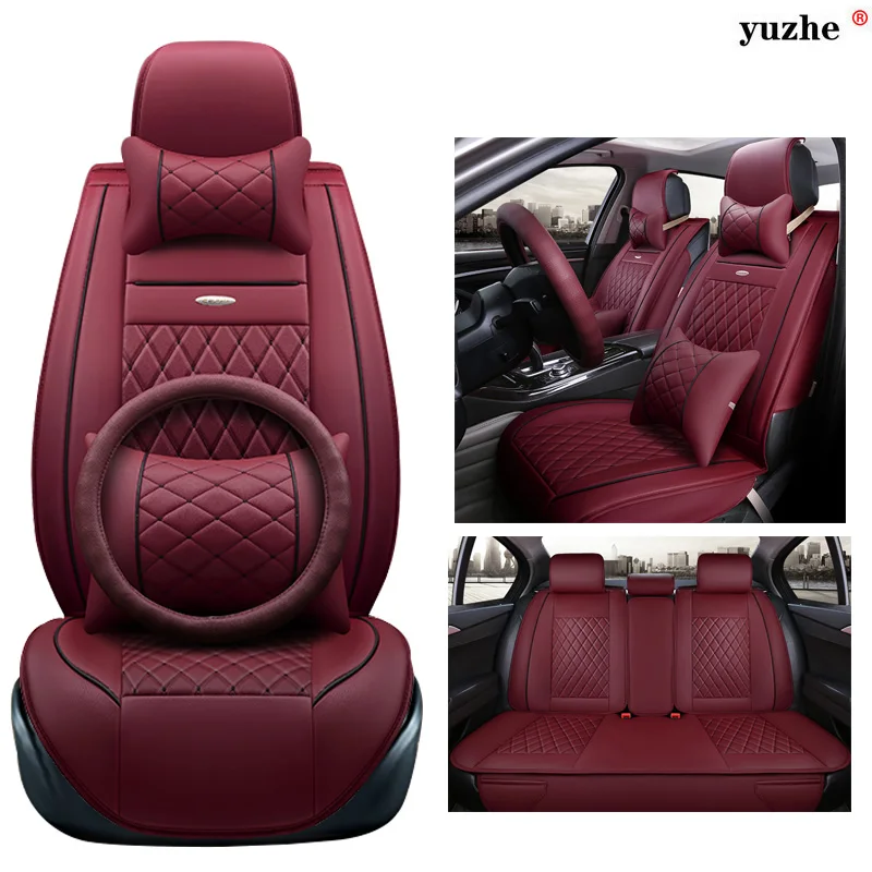 Кожаный чехол Yuzhe для автомобильного сиденья Chevrolet CRUZE SAIL AVEO EPICA CAPTIVA Cobalt Malibu lacetti