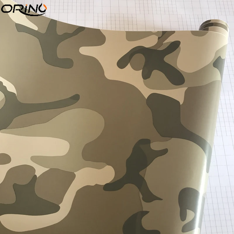 Desert Camouflage Vinyl Film Sticker-4