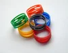 100 unids/lote accesorios de conector xlr con amarillo, anillo de color naranja sin cáscara ► Foto 2/3