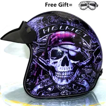 2018 New arrival summer harley scooter helmet skull helmet vintage motorcycle helmets skeleton pirate prince helmet цена 2018 New arrival summer harley scooter helmet skull helmet vintage motorcycle helmets skeleton pirate prince helmet цены онлайн