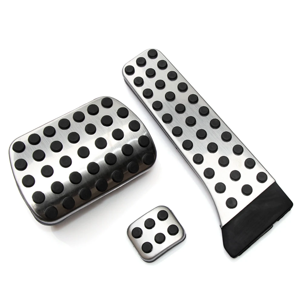 Stainless steel AT pedal For Mercedes Benz C E S GLK SLK CLS SL-Class W203 W204 W211 W212W210 accelerator brake footrest pad | Автомобили