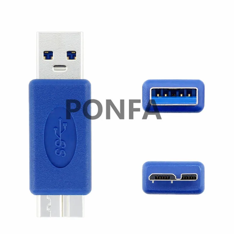 USB 3,0 A папа к Micro B адаптер USB3.0 AM к Micro B разъем расширитель конвертер
