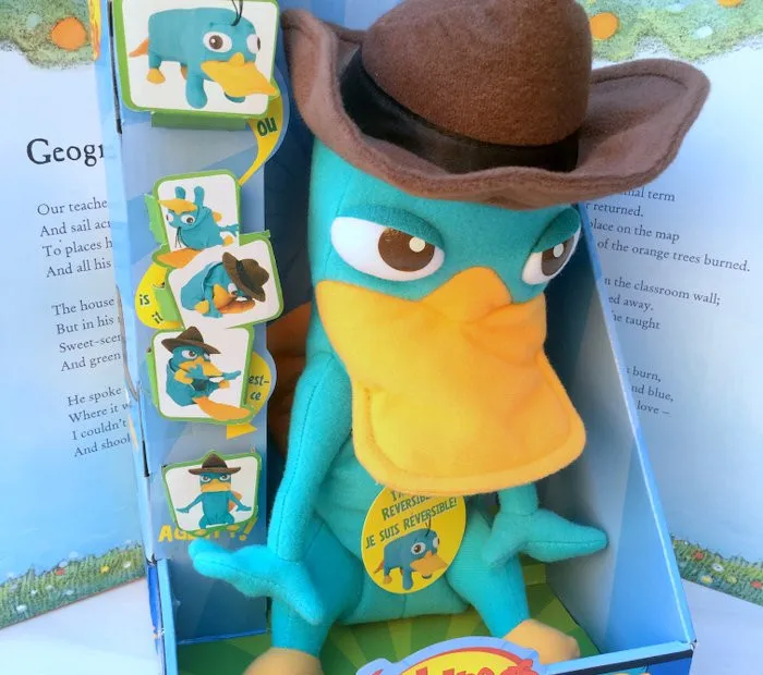 Новинка Perry the Platypus плюшевые Реверсивные преобразования ассортимент 2 с коробкой детские мягкие игрушки для детей, подарки