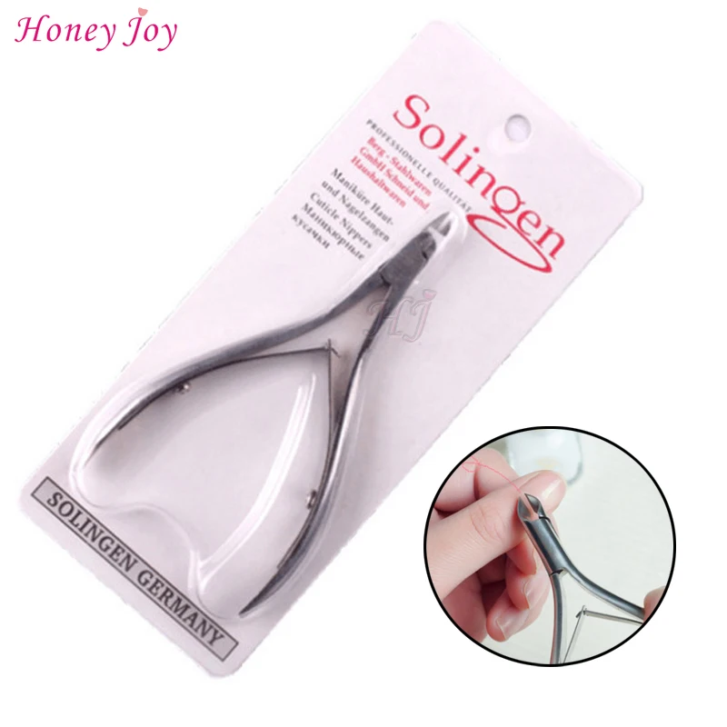 

Honey Joy Nail Clipper Cuticle Nipper Cutter Stainless Steel Pedicure Manicure Scissor Nail Tool For Trim Dead Skin Cuticle