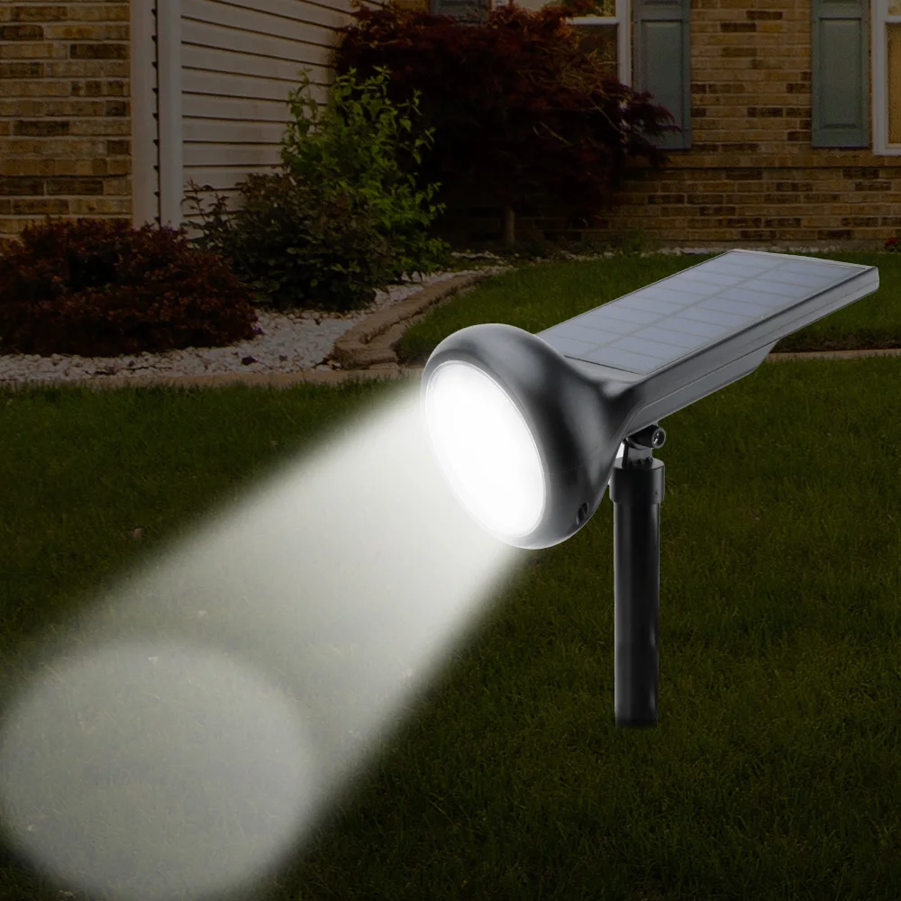 Led усиленный солнечной энергией лампа водонепроницаемый открытый сад уличная солнечная панель шаровые огни газон двор пейзаж декоративные