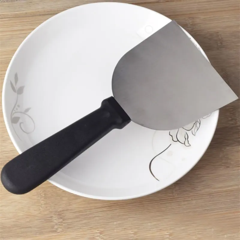 OBRKING Stainless Steel Pizza Peel Transfer Shovel Tray Moving Plate Cake Lifter DIY Cookie Spatula Scraper Cake Baking Supplies