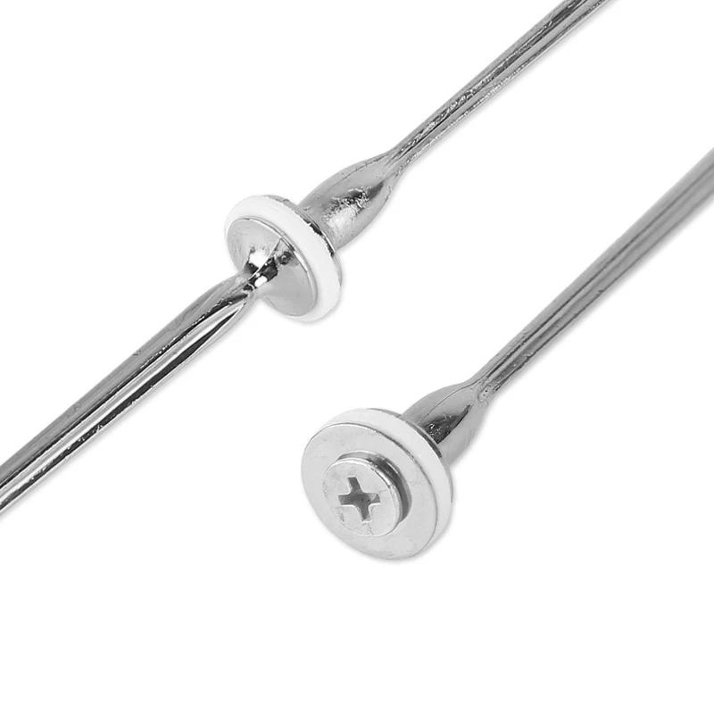 Cake Decorating Tools Cake Stand 10 Set of 3 Tier Three Layers Cake Plate Stand Holder Crown Metal Rod Fitting Hardware Rod Plate Holder Silver-20