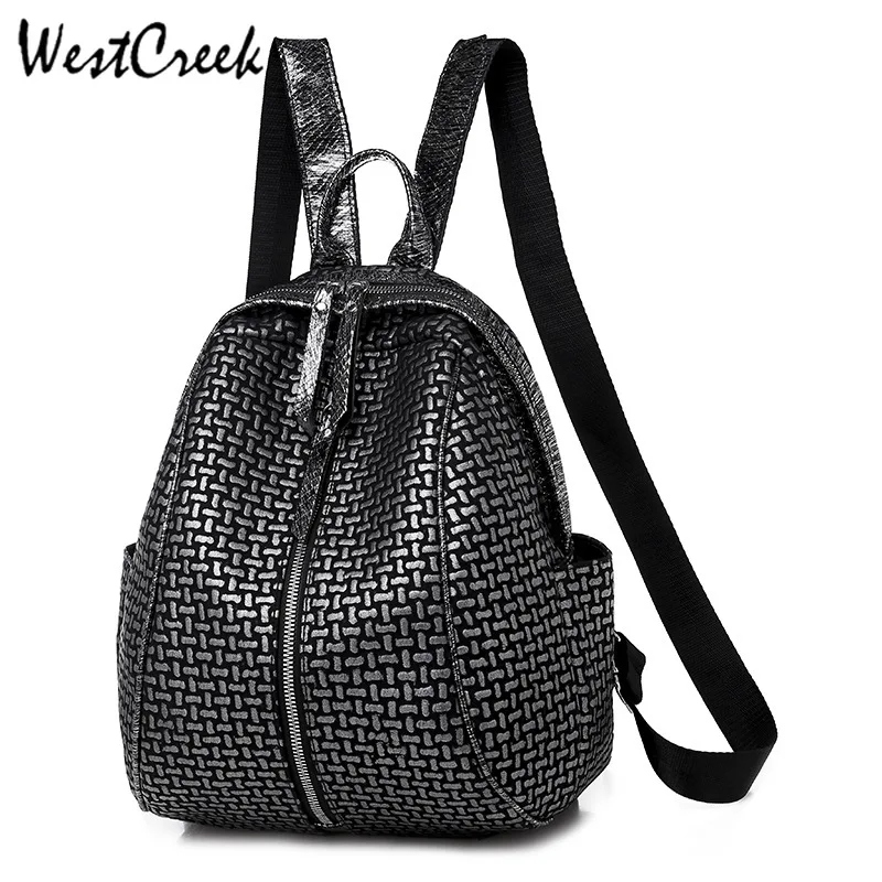 Рюкзак WESTCREEK с защитой от кражи женская модная сумка мягкие кожаные мини