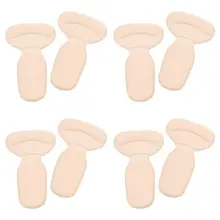 4 пары пятки захваты очень прочные пятки обувные наклейки пятки плотно прилегающие стельки подушки для обуви колодки протектор для стопы бежевый