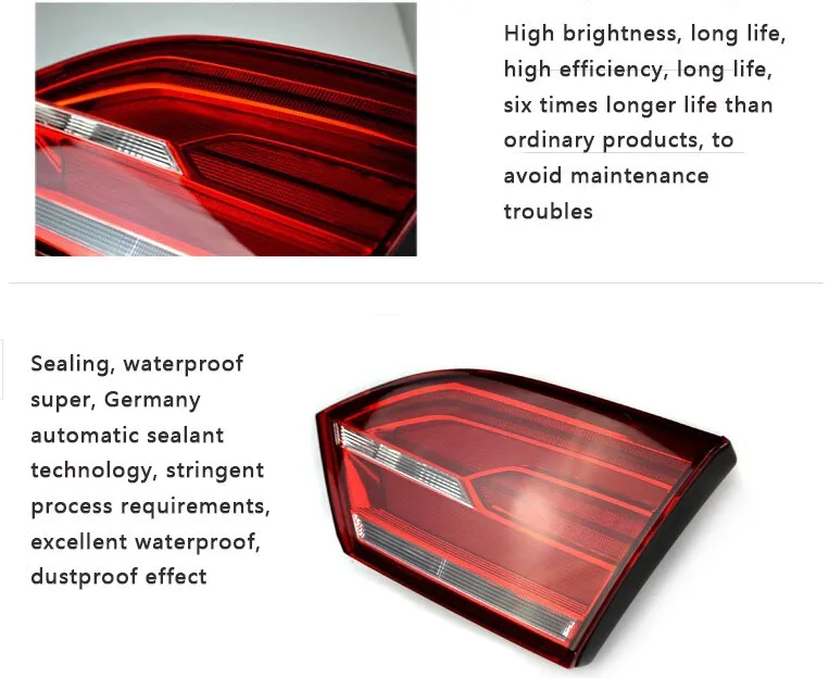 Doxa автомобильный Стайлинг задний фонарь для VW Jetta задний светильник s Jetta MK6 светодиодный задний светильник светодиодный сигнальный светодиодный DRL Стоп задний фонарь аксессуары