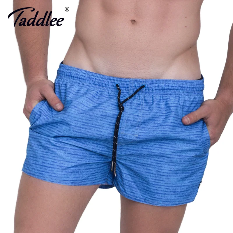

Taddlee Brand Mens Beach Shorts Board Active Trunks Sweatpants Fashion Plus Size Quick Drying Jogger Shorts 2017 New