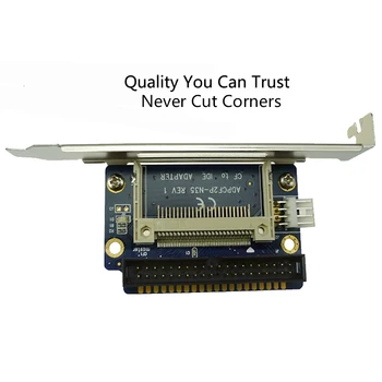 

Factory price CF To 3.5'' IDE Male 40 pin Compact Flash Card Adapter Bootable Card with Bracket