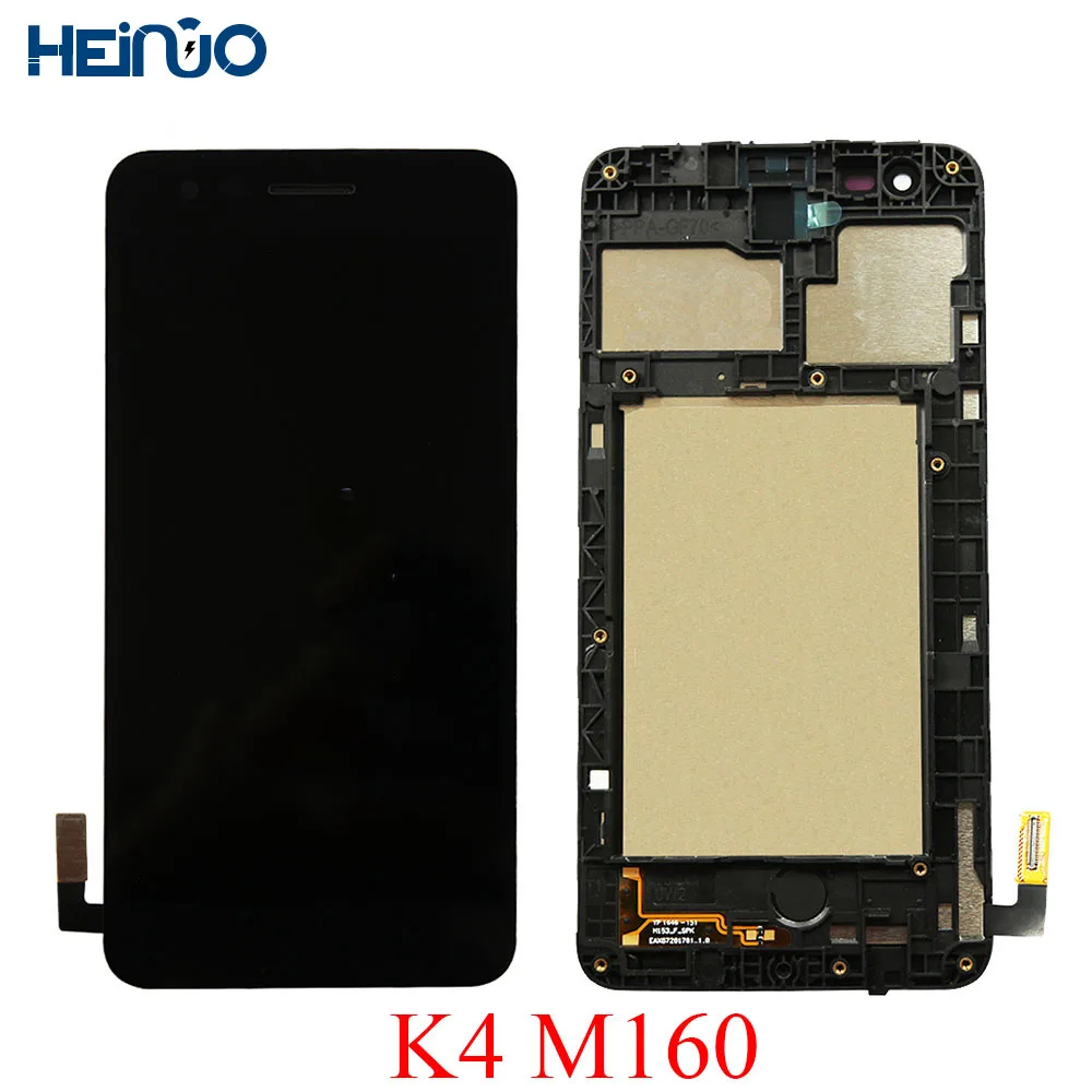 

5.0'' LCD Ecran For LG K4 2017 M160 M151 M160E LCD Display Screen Touch Screen Panel Digitizer Assembly Lcd Repair Parts+Frame