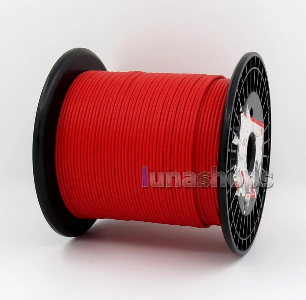 

LN005736 30m Acrolink Doubling 6N OCC + Silver Plated 0.12mm*9 24AWG PVC (N Telf) Diameter:2.1mm For DIY Heaphone Cable ID40