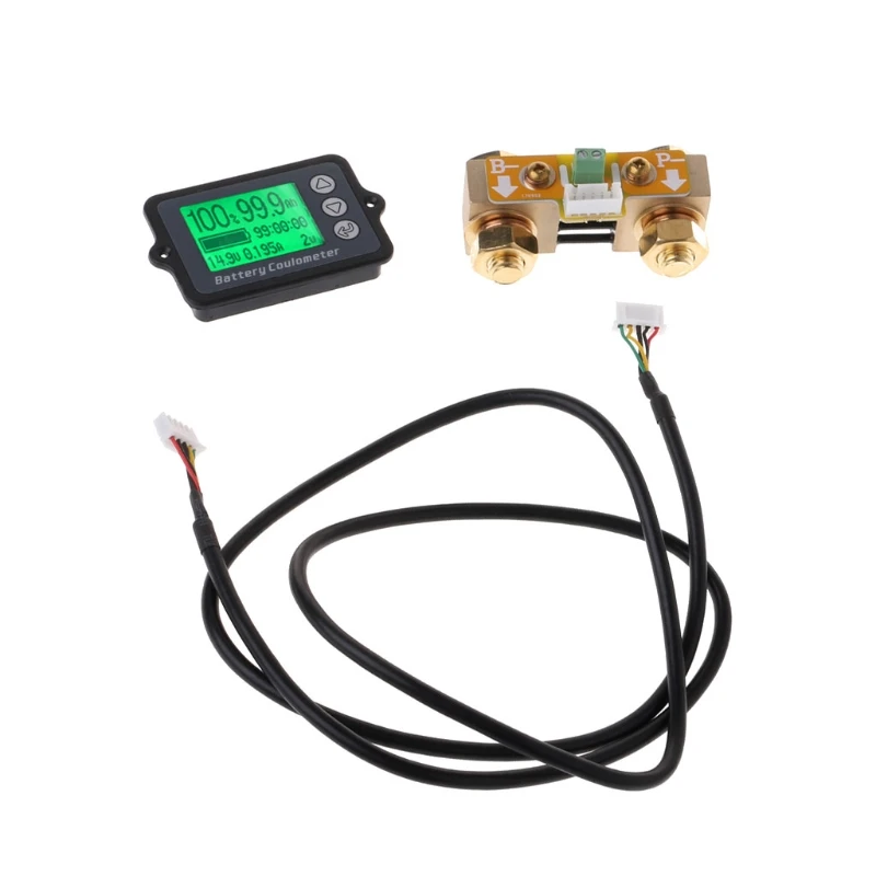 

80V 350A TK15 Precision Battery Tester for LiFePO Coulomb Counter LCD Coulometer #Aug.26