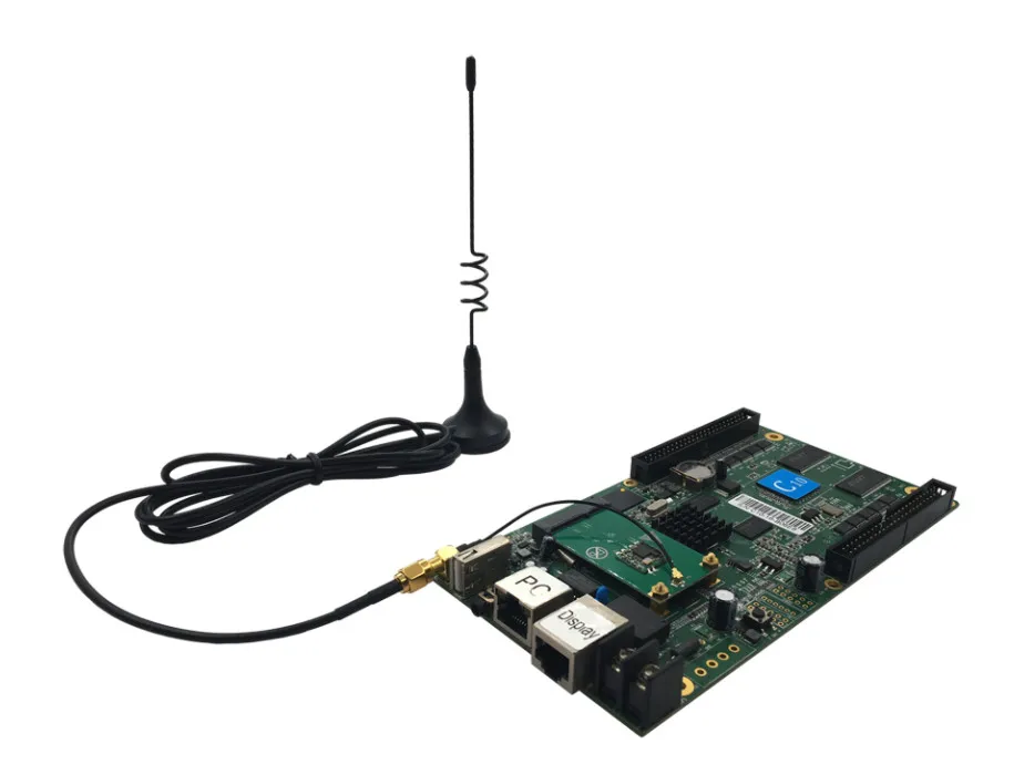 

free shipping Asynchronous RGB led display controller HD-C10/C15 & wifi for full color led sign with 1 piece hub 75 board