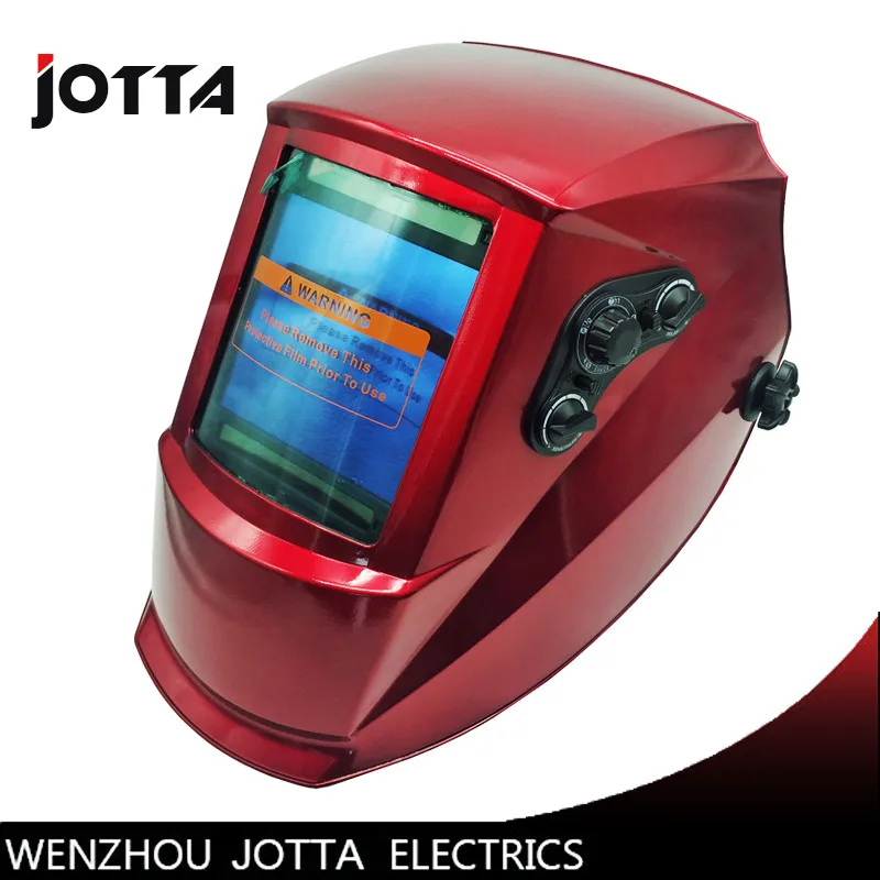 

Red Solar auto darkening welding helmet grinding mask welding protection