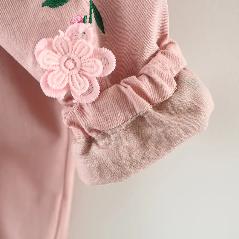 3 цвета новинка 2017 хлопковый тренчкот для маленьких девочек куртка с капюшоном и