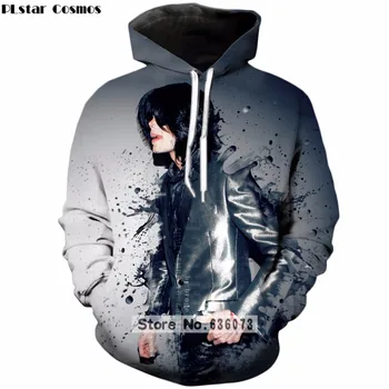 

PLstar Cosmos 2019 New Fashion Brand hoodies King of pop Michael Jackson Print 3d Sweatshirt streetwear Hip hop O-Neck Pullover