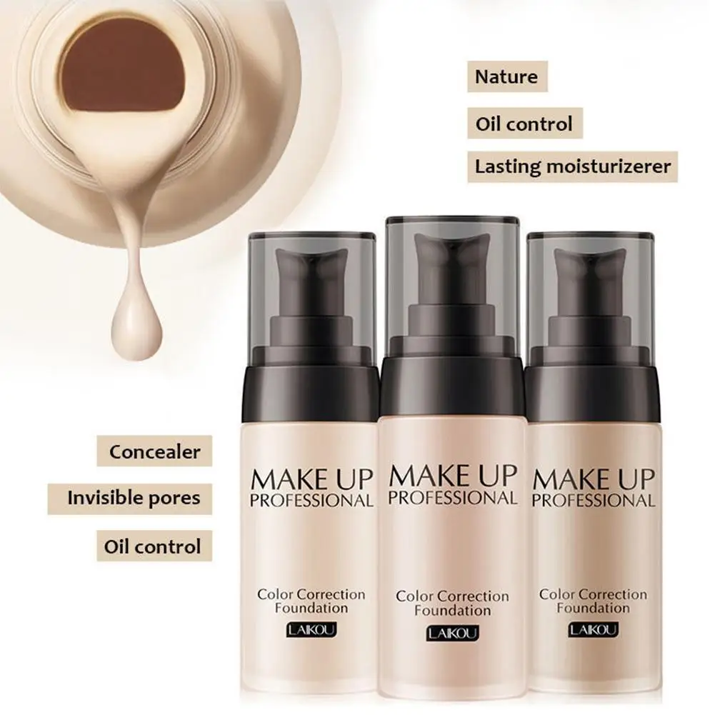 

3 Colors Full Cover Liquid Concealer Eye Dark Circles Cream Makeup Face Corrector Waterproof Make Up Base MBS2706