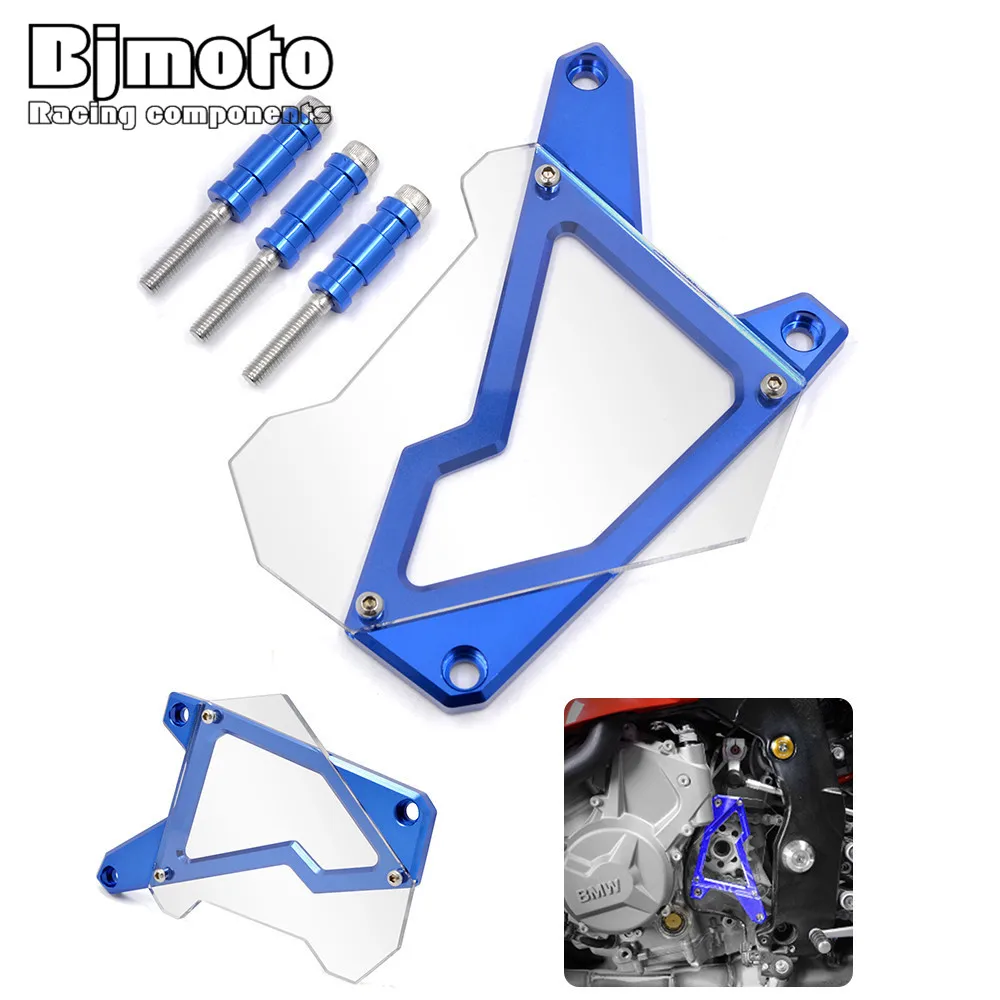 

FSC-BM001 Motorcycle Front Sprocket Cover Panel Left Engine Guard Chain Cover Protection For BMW S1000R 2014-2015 S1000RR