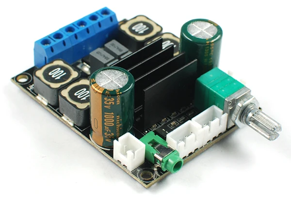 

breeze audio Digital Amplifier Audio Board TPA3116 Power Audio Amp 2.0 Class D Amplifiers Stereo HIFI amplifier DC12-24V 2*50W