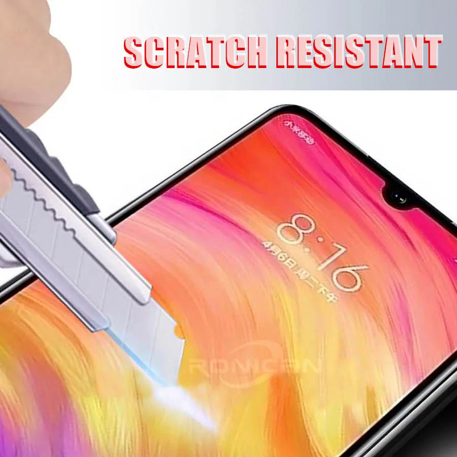 9H 3D стекло для Xiaomi Mi 9 Закаленное пленка Redmi Note 7 полное покрытие с клеем защитная