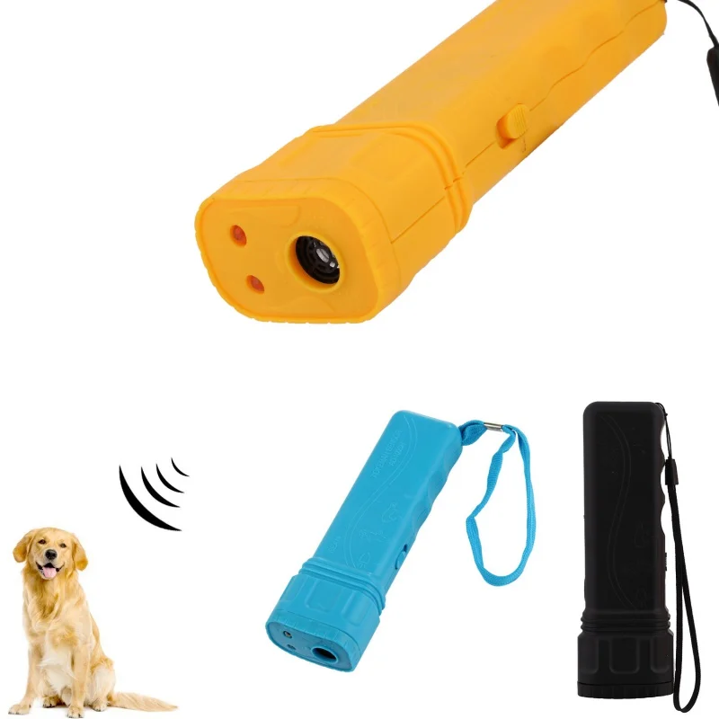 New Ultrasonic Training Dog 3 In 1 Anti Barking Stop Bark Ultrasonic Pet Dog Repeller Training Device Trainer New