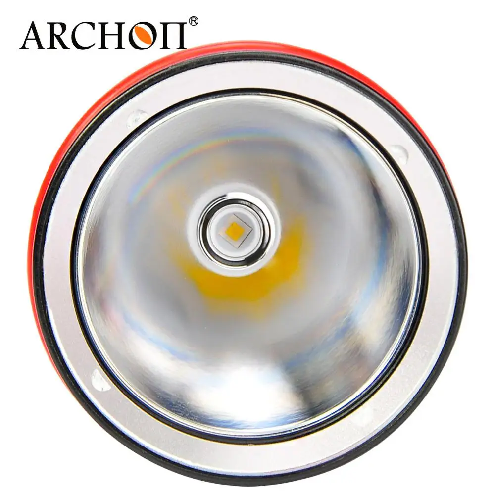 Archon DY01/WY07 CREE светодиодный фонарик для дайвинга фонарь 26650 перезаряжаемая батарея