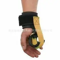 Тяжелая атлетика крюк Тяжелая атлетика тренажерный зал фитнес ручки ремни перчатки, поддержка запястья оборудование для работы с весами