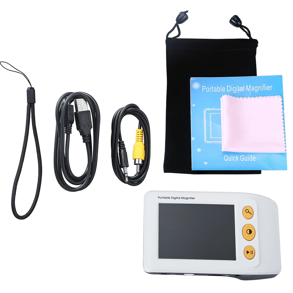 

Newly 3.5Inch Electronic Vision Aid HD Pocket Digital Typoscope Video Amplifier 19ing