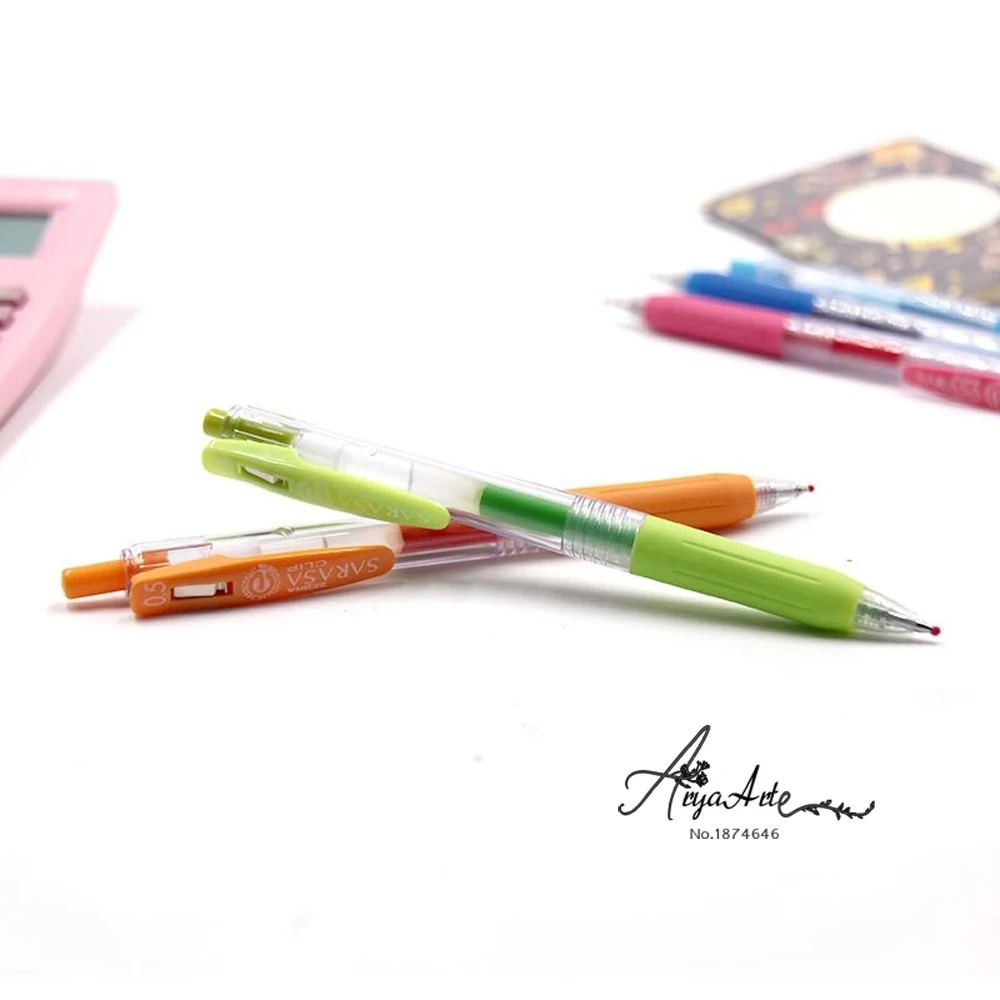 Зебра JJ15-10CA 10 цветов/комплект пресс ручки цвет линии рисунок гелевая ручка Ограниченная серия 0,5 мм