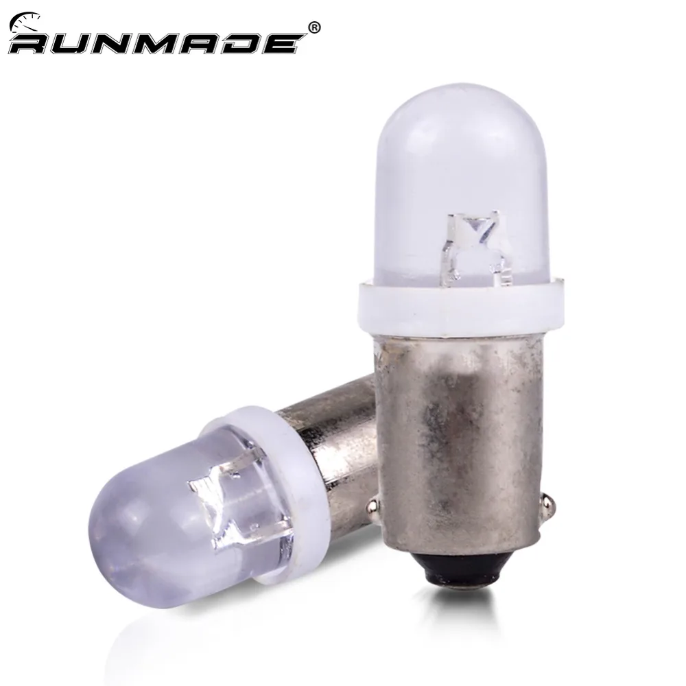runmade BA9S Led 1 SMD Car License Plate Light Turn Signal Bulb Parking