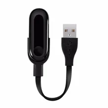 DHL 100 шт./лот сменный USB кабель для зарядки с адаптером зарядное устройство Шнур для Xiao mi band 3 mi band 3 Smart Браслет